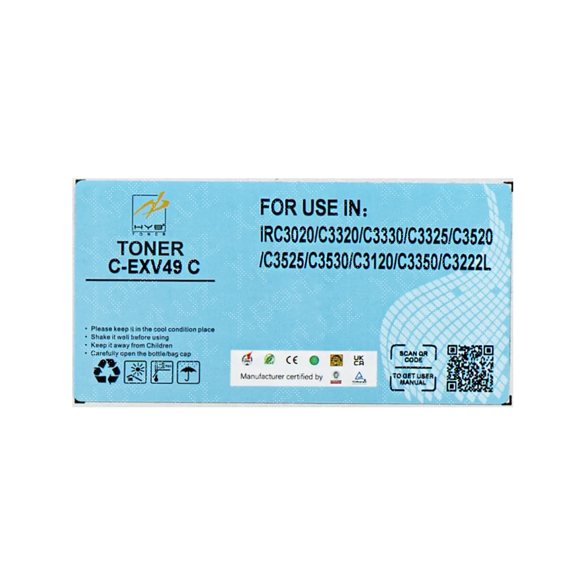 toner-kartridzh-zikom-c-exv49-cyan-xpert-uz